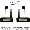 Race Sport Lighting 19-23 Dodge Ram 2500 3500 Chrome Series Bolt On Hitch Bar Reverse Light Kit, 2PK DHDHB17UPSL